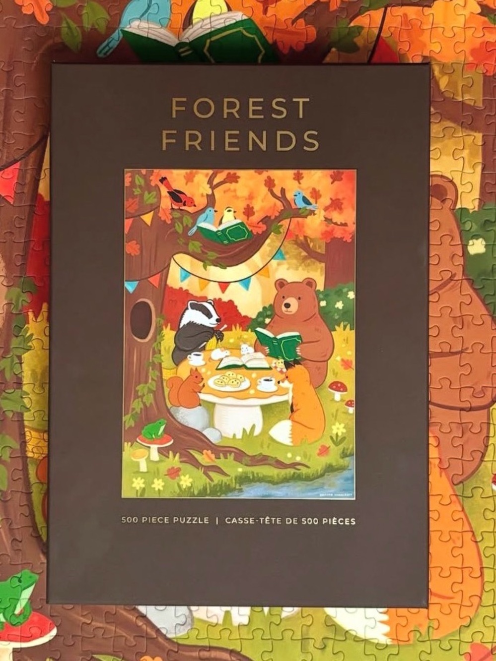 Forest Friends 500-Piece Puzzle